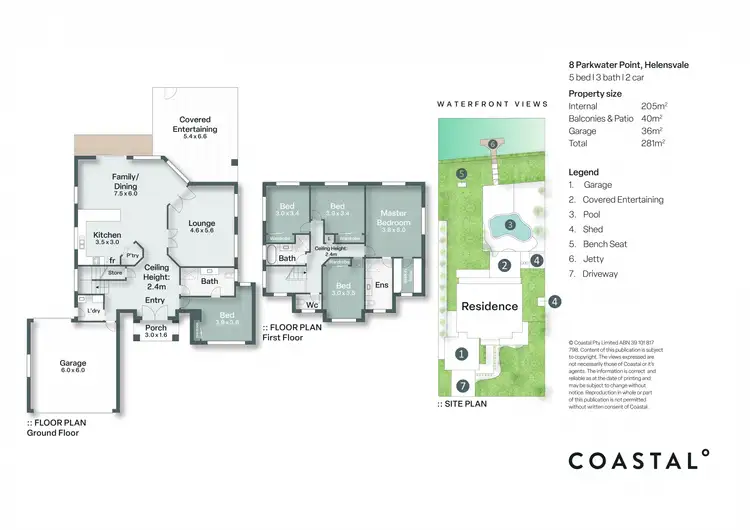 Floorplan of Homely house listing, 8 Parkwater Point, Helensvale QLD 4212