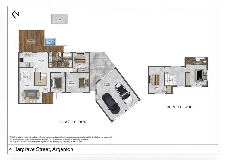 Floorplan of Homely house listing, 4 Hargrave Street, Argenton NSW 2284