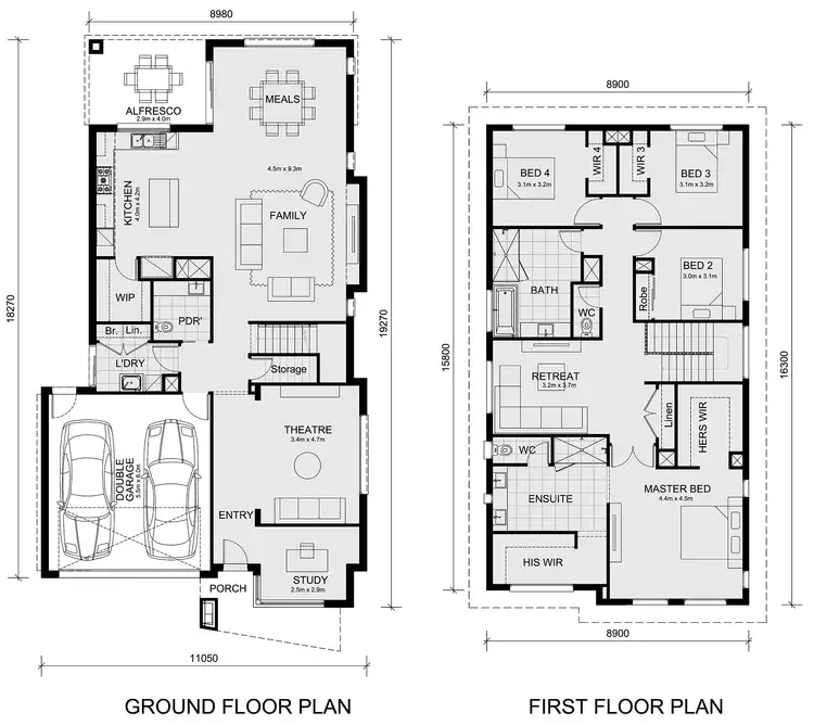 Floorplan of Homely house listing, Lot 7137 Winx Street, Aintree VIC 3336