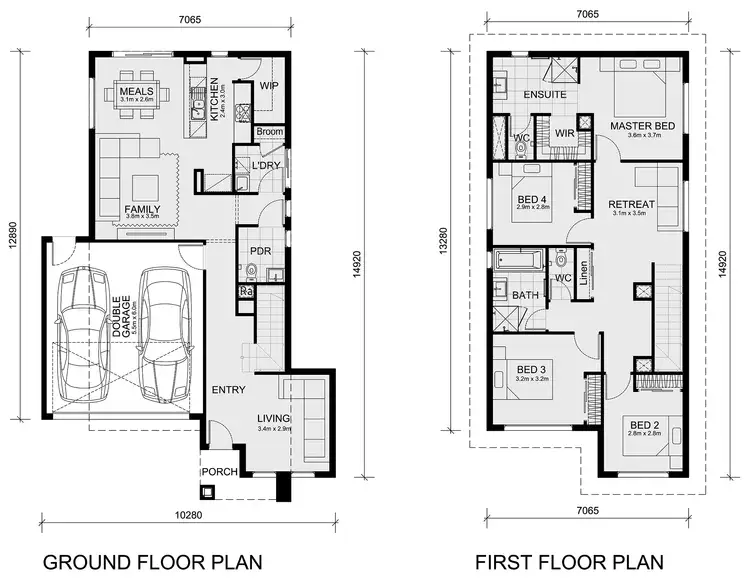 Floorplan of Homely house listing, lot 908 Tussock Way, Officer South VIC 3809