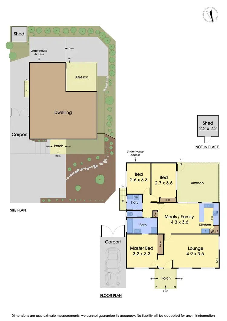 Floorplan of Homely house listing, 1/145 Yallambie Road, Macleod VIC 3085