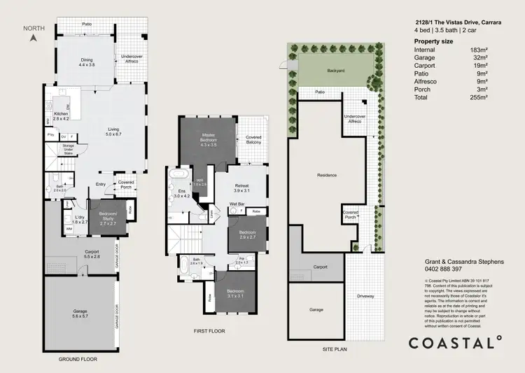 Floorplan of Homely house listing, 2128/1 The Vistas Drive, Carrara QLD 4211