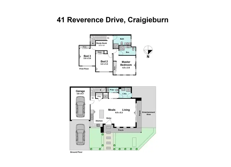 Floorplan of Homely house listing, 41 Reverence Drive, Craigieburn VIC 3064