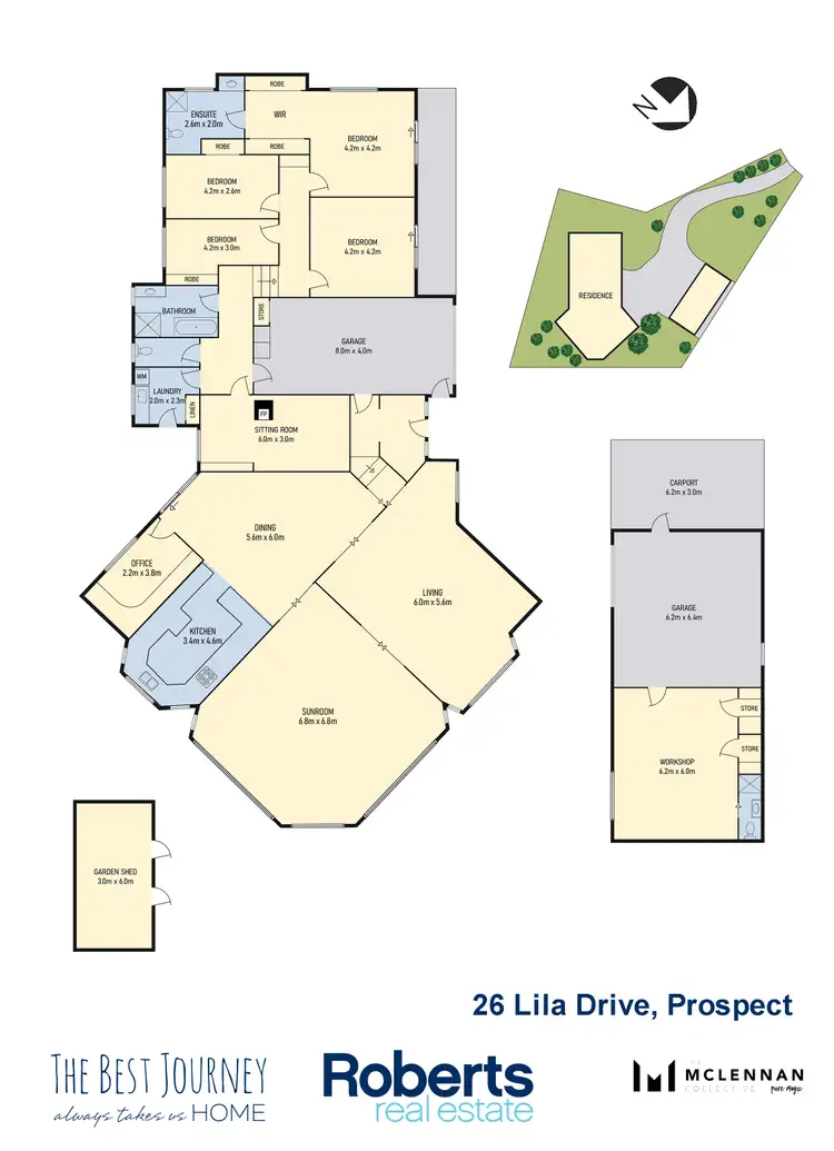 Floorplan of Homely house listing, 26 Lila Drive, Prospect TAS 7250