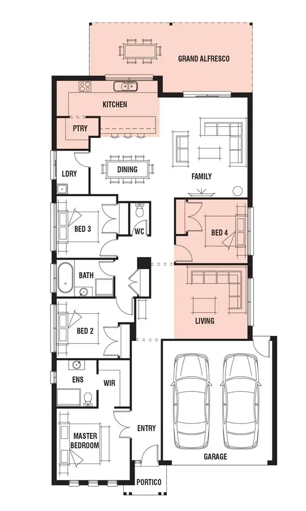 Floorplan of Homely house listing, 4 Hatherley Grove, Altona North VIC 3025