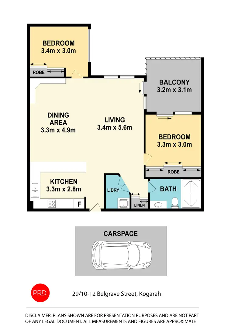 Floorplan of Homely unit listing, 29/10 Belgrave Street, Kogarah NSW 2217