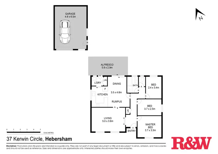 Floorplan of Homely house listing, 37 Kerwin Circle, Hebersham NSW 2770