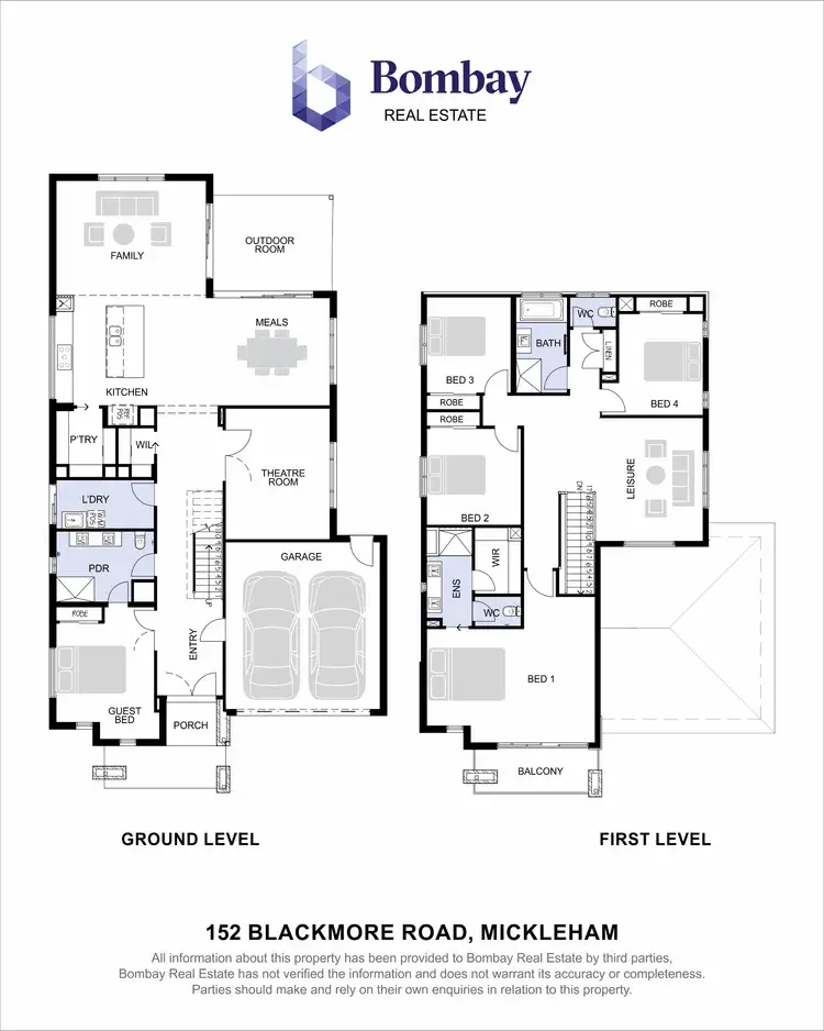 Floorplan of Homely house listing, 152 Blackmore Road, Mickleham VIC 3064