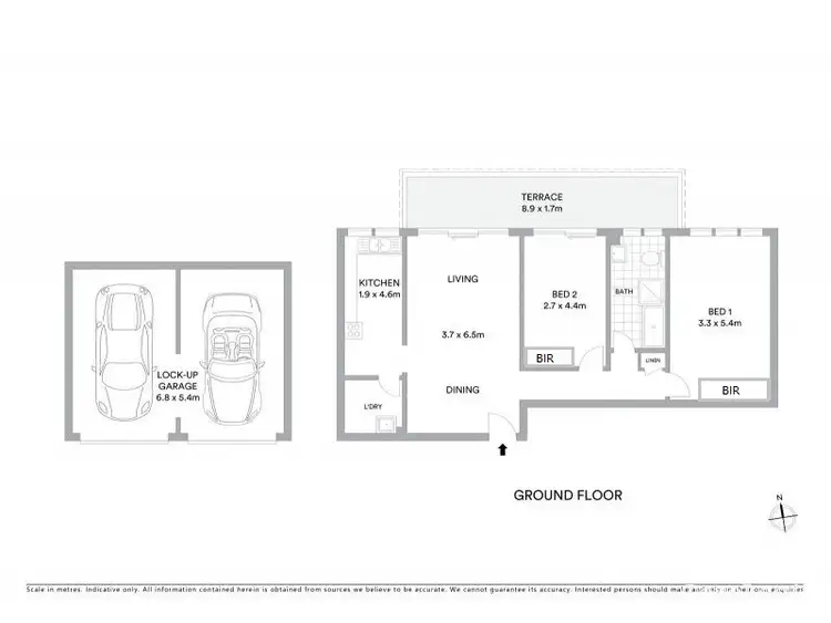 Floorplan of Homely unit listing, 3/8-12 Hixson St, Bankstown NSW 2200