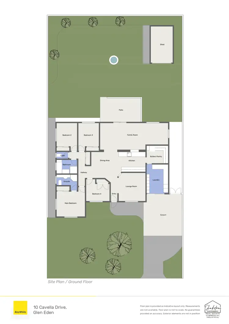 Floorplan of Homely house listing, 10 Cavella Drive, Glen Eden QLD 4680