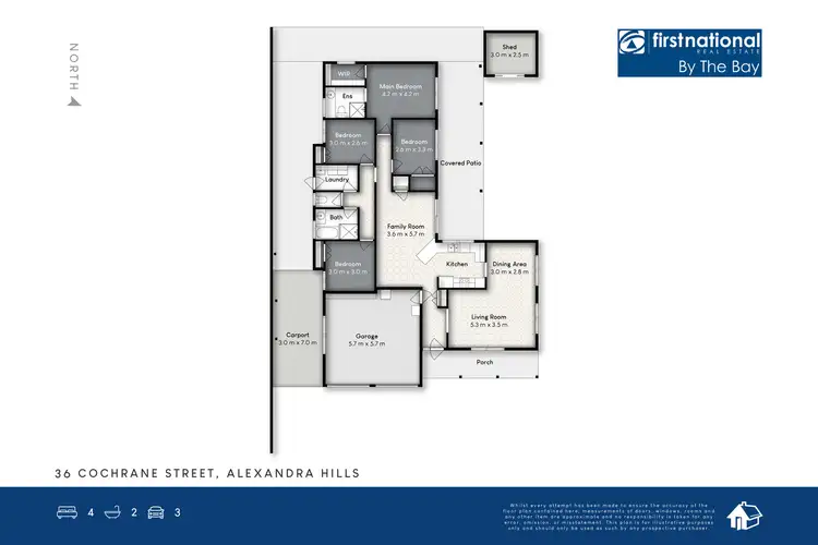 Floorplan of Homely house listing, 36 Cochrane Street, Alexandra Hills QLD 4161