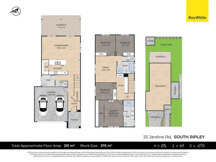 Floorplan of Homely house listing, 25 Jardine Road, South Ripley QLD 4306