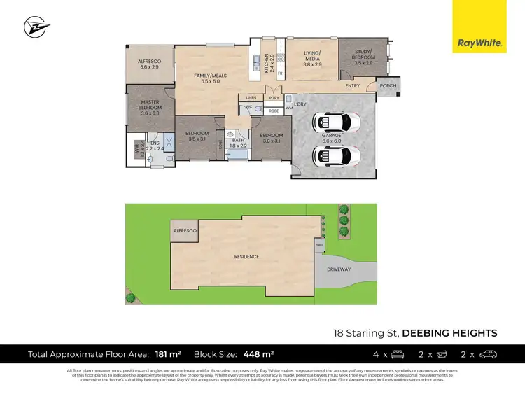Floorplan of Homely house listing, 18 Starling Street, Deebing Heights QLD 4306