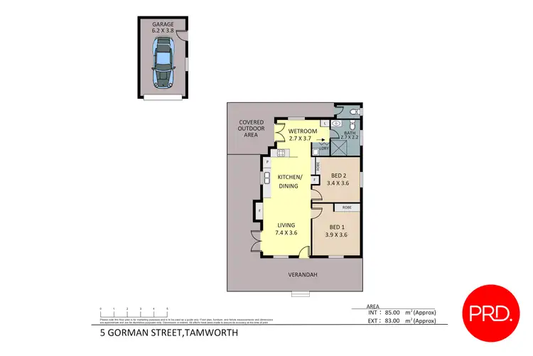 Floorplan of Homely house listing, 5 Gorman Street, Tamworth NSW 2340