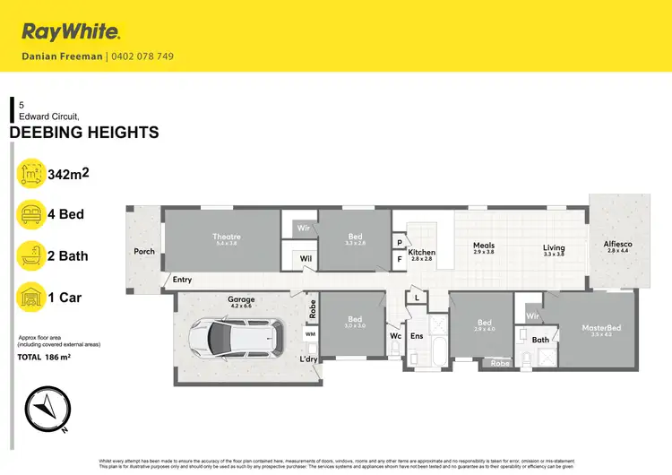 Floorplan of Homely house listing, 5 Edward Circuit, Deebing Heights QLD 4306