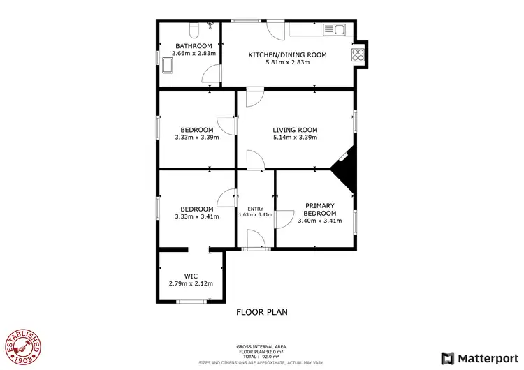 Floorplan of Homely house listing, 199 Baker Street, Temora NSW 2666