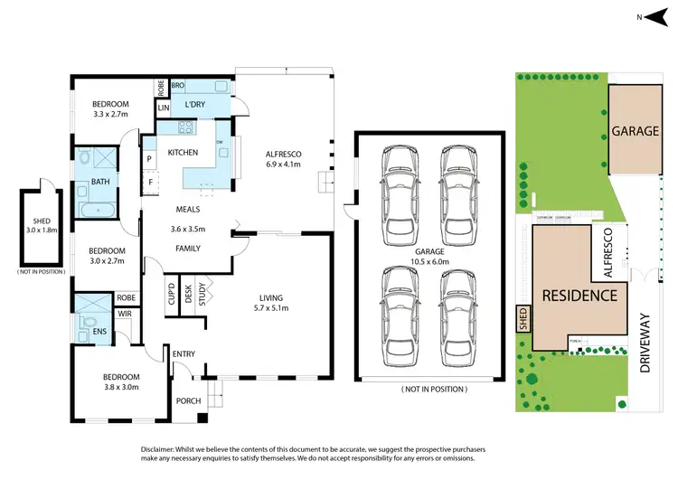 Floorplan of Homely house listing, 14 Everglades Court, Rowville VIC 3178