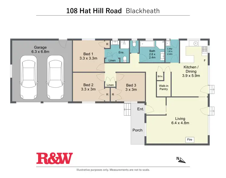 Floorplan of Homely house listing, 108 Hat Hill Road, Blackheath NSW 2785