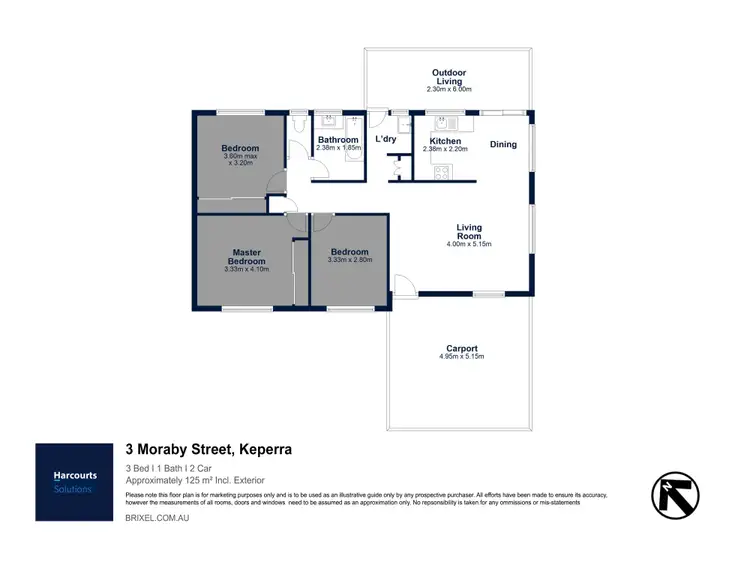 Floorplan of Homely house listing, 3 Moraby Street, Keperra QLD 4054