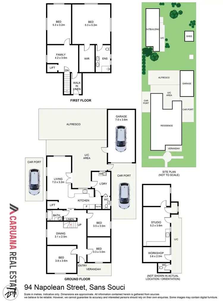 Floorplan of Homely house listing, 94 Napoleon Street, Sans Souci NSW 2219