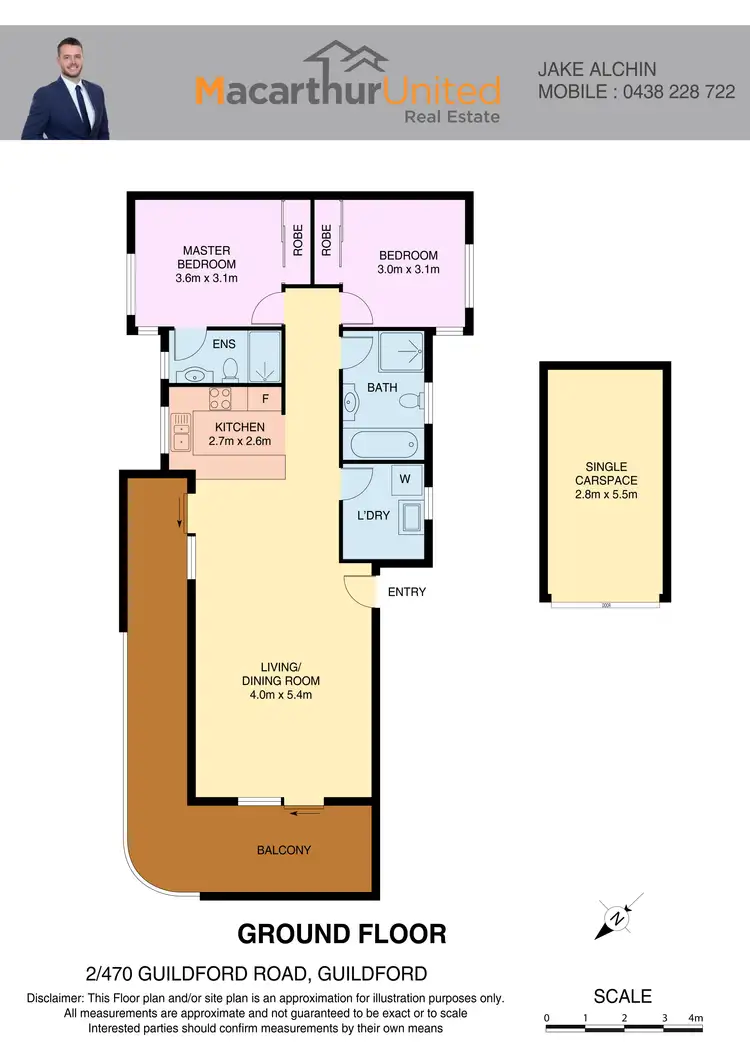 Floorplan of Homely house listing, 2/470 Guildford Road, Guildford NSW 2161