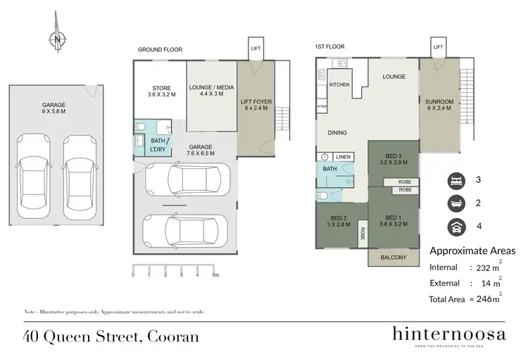 Floorplan of Homely house listing, 40 Queen Street, Cooran QLD 4569