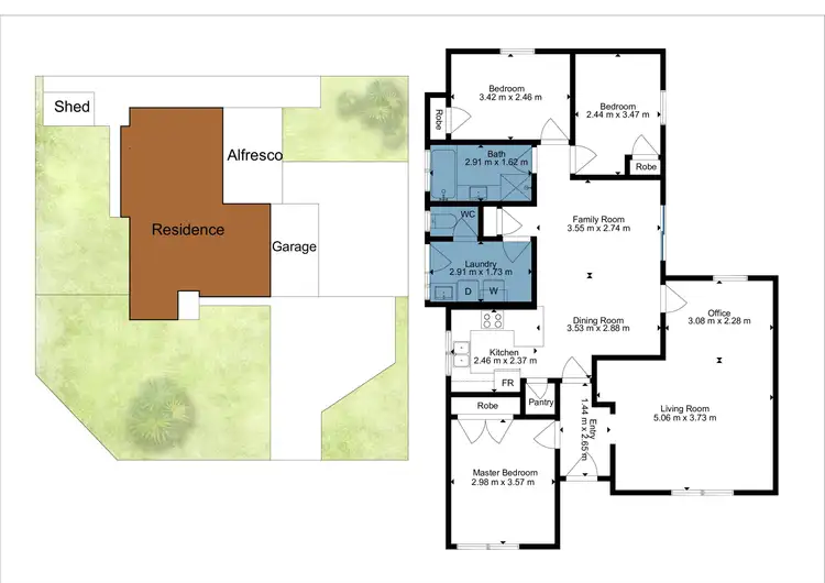 Floorplan of Homely house listing, 16 Stockman Way, Cannington WA 6107
