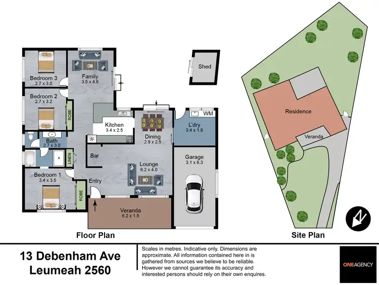 Floorplan of Homely house listing, 13 Debenham Avenue, Leumeah NSW 2560