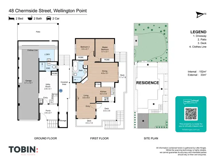 Floorplan of Homely house listing, 48 Chermside Street, Wellington Point QLD 4160