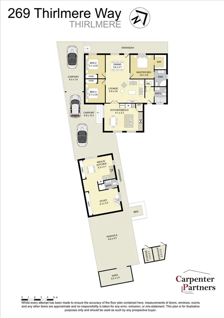 Floorplan of Homely house listing, 269 Thirlmere Way, Thirlmere NSW 2572