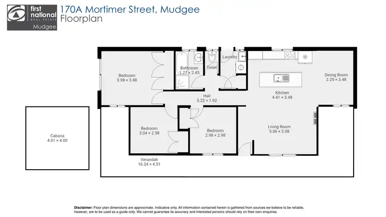 Floorplan of Homely house listing, 170A Mortimer Street, Mudgee NSW 2850
