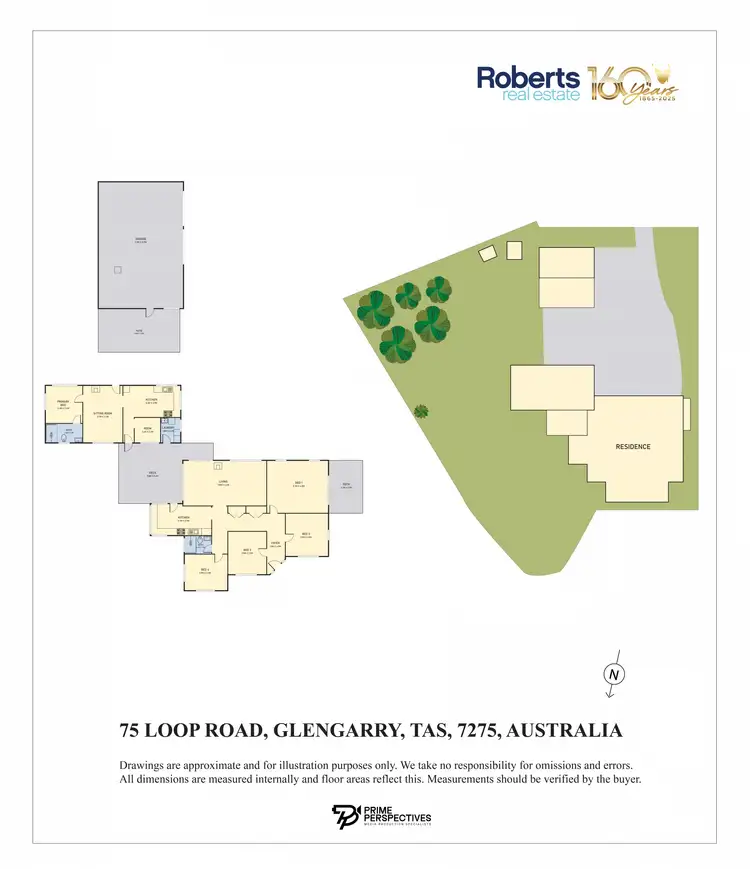 Floorplan of Homely house listing, 75 Loop Road, Glengarry TAS 7275