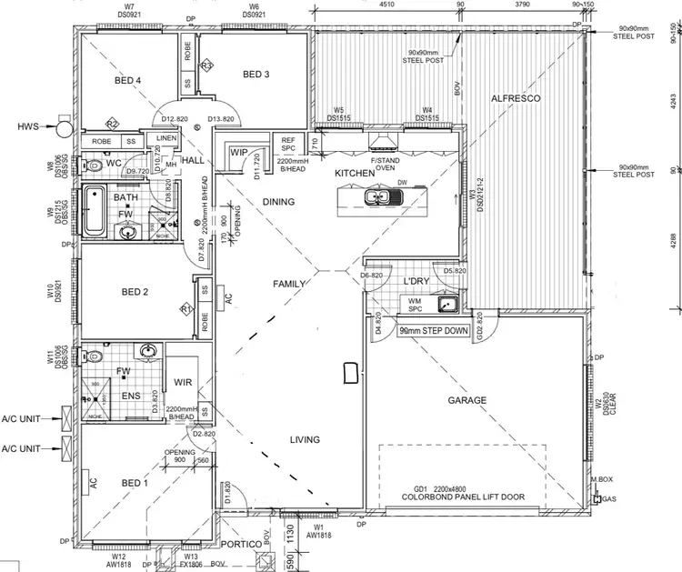 Floorplan of Homely house listing, 50 Rangeview Drive, Myrtleford VIC 3737