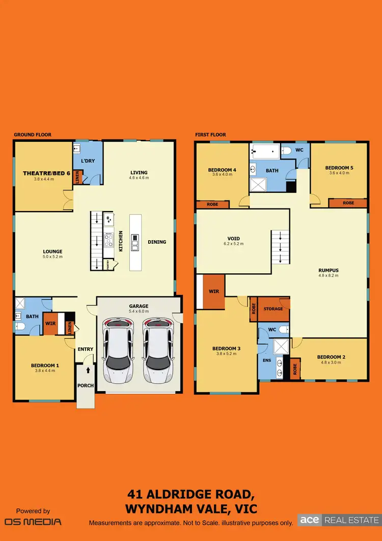 Floorplan of Homely house listing, 41 Aldridge Road, Wyndham Vale VIC 3024
