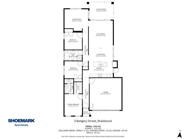 Floorplan of Homely house listing, 3 Badgery Street, Braidwood NSW 2622
