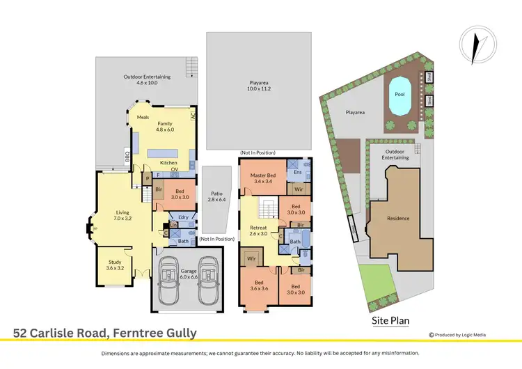 Floorplan of Homely house listing, 52 Carlisle Road, Ferntree Gully VIC 3156