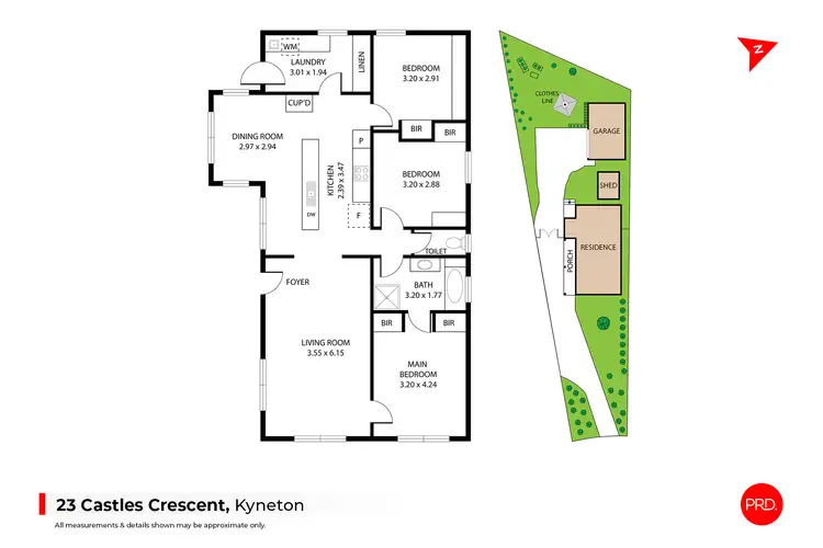 Floorplan of Homely house listing, 23 Castles Crescent, Kyneton VIC 3444