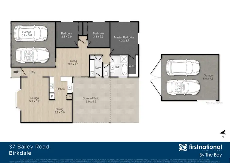 Floorplan of Homely house listing, 37 Bailey Road, Birkdale QLD 4159