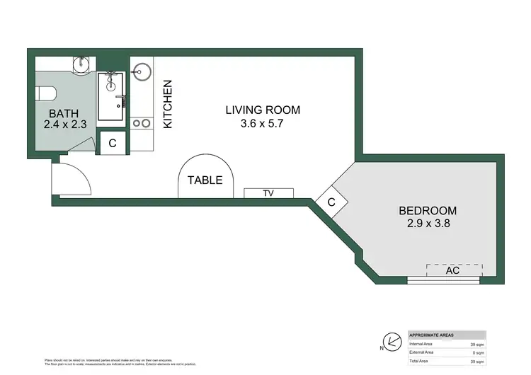 Floorplan of Homely apartment listing, 617/305 Murray Street, Perth WA 6000