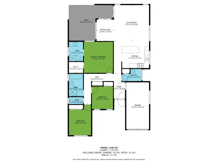Floorplan of Homely house listing, 36 Lanagan Circuit, North Lakes QLD 4509