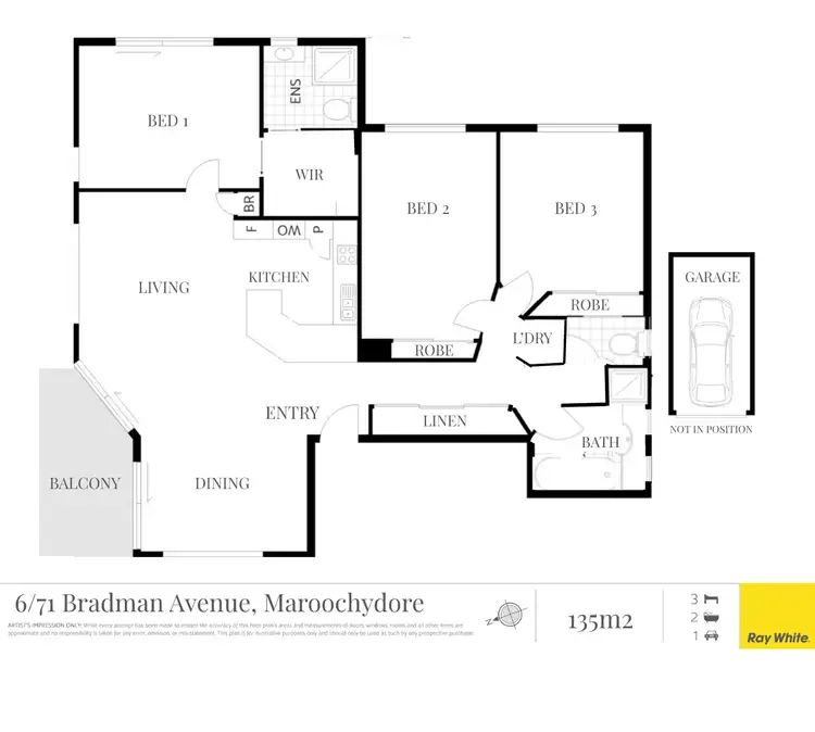 Floorplan of Homely unit listing, 6/71 Bradman Avenue, Maroochydore QLD 4558