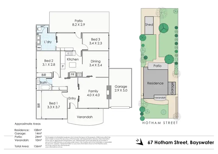 Floorplan of Homely house listing, 67 Hotham Street, Bayswater WA 6053