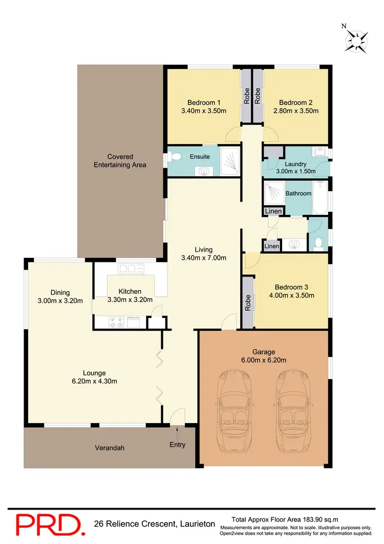 Floorplan of Homely house listing, 26 Reliance Crescent, Laurieton NSW 2443