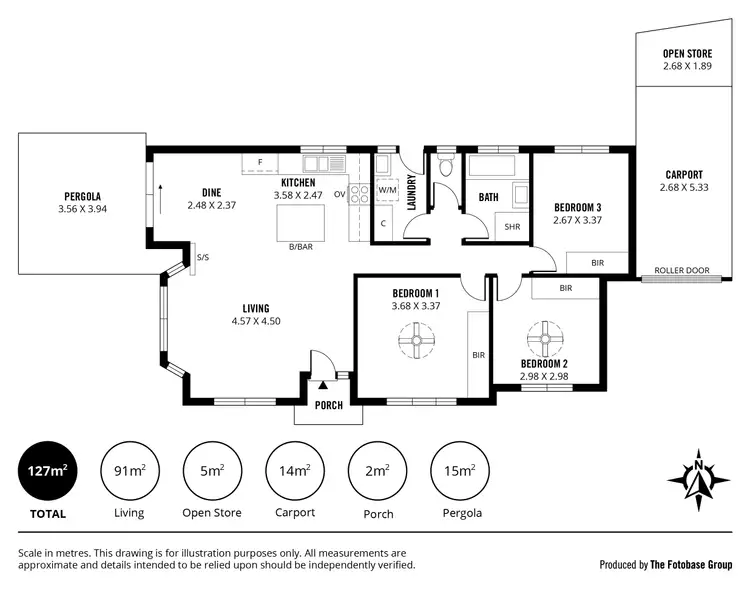 Floorplan of Homely house listing, 1/105 Holbrooks Road, Underdale SA 5032