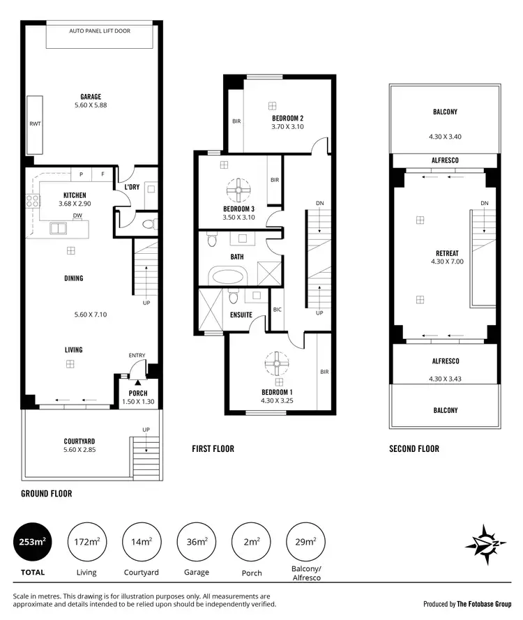 Floorplan of Homely house listing, 13 Lewis Walk, Woodforde SA 5072
