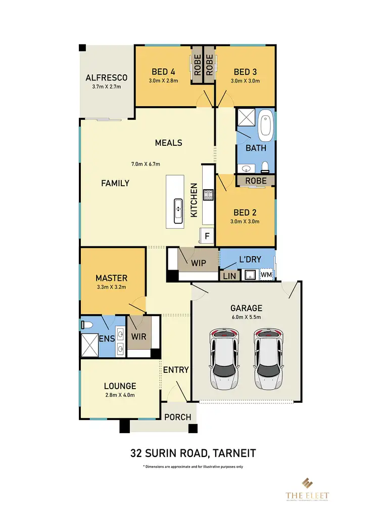 Floorplan of Homely house listing, 32 SURIN ROAD, Tarneit VIC 3029
