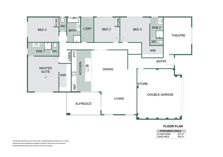 Floorplan of Homely house listing, 28 Hokitika Drive, Dudley Park WA 6210