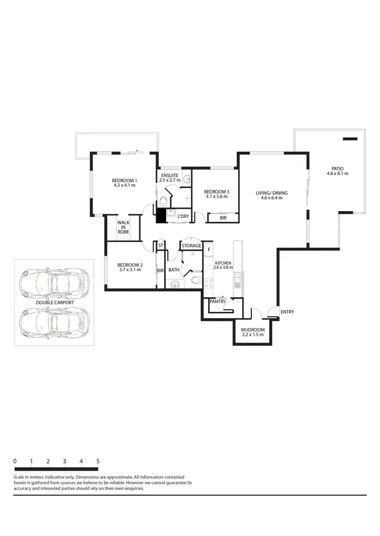 Floorplan of Homely apartment listing, 1304/148 Walker Street, Townsville City QLD 4810