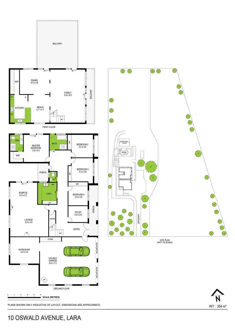 Floorplan of Homely house listing, 10 Oswald Avenue, Lara VIC 3212