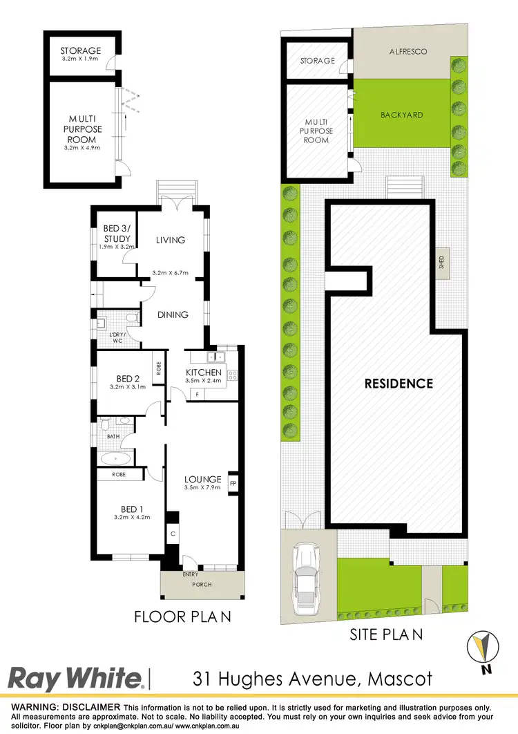 Floorplan of Homely house listing, 31 Hughes Avenue, Mascot NSW 2020